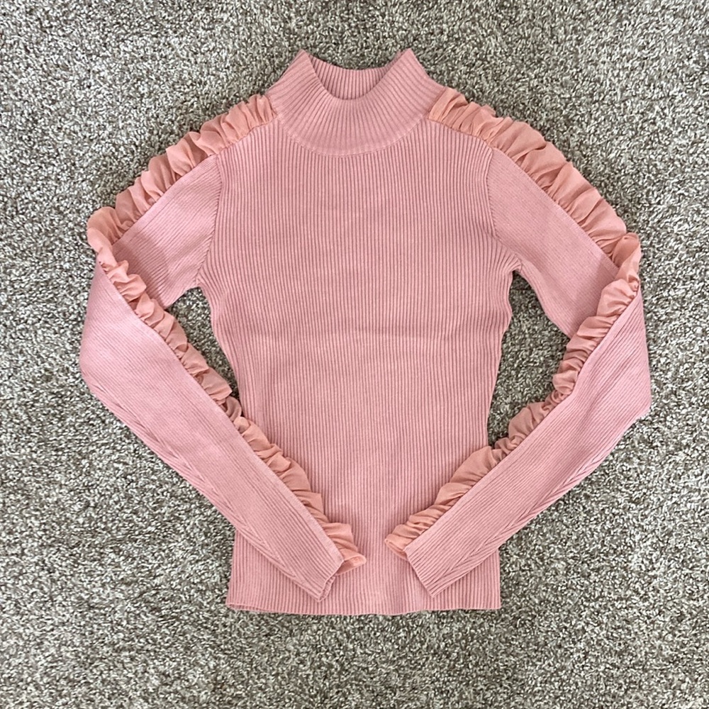 size medium, pink dress shirt